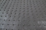 Anti-slippery кожени стелки за AUDI A3 (8P) 6, 2003 - 2013, черно - ПРЕДНИ
