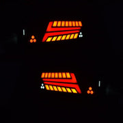 Ляв LED Стоп с Динамичен "Бягащ" Мигач, 52см x 14.6см, 7 Функции, Е-Мark, 12V-24V