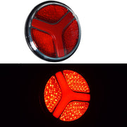Кръгъл LED стоп, 2 функции - стоп и неон габарит