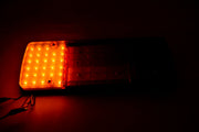 Диоден стоп, 12V с 4 секции и 92 диода - десен