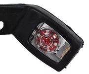 Jumbo голямо тройно LED рогче – правоъгълно косо, 12/24V