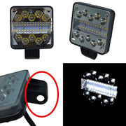 Kвадратен LED халоген- прожектор  алуминий  34 диода, 34W