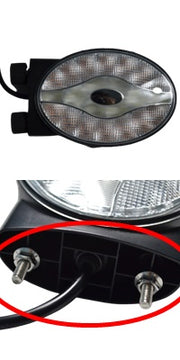 LED DRL + мигач за трактор
