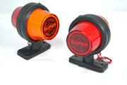 Maxi NEON габарит късо рогче червено/жълто, 12/24V
