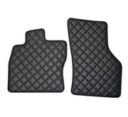 Anti-slippery кожени стелки за VW GOLF VI 2008 - 2013, черни