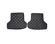 Anti-slippery кожени стелки за AUDI A3 (8P) 6, 2003 - 2013, черно