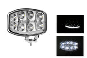 64W LED ЛЕД Фар Халоген Лампа с Три Функции Неон Neon Ефект 12V - 24V Бяла светлина 6500LM
