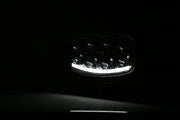64W LED ЛЕД Фар Халоген Лампа с Три Функции Неон Neon Ефект 12V - 24V Бяла светлина 6500LM