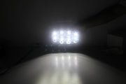 64W LED ЛЕД Фар Халоген Лампа с Три Функции Неон Neon Ефект 12V - 24V Бяла светлина 6500LM