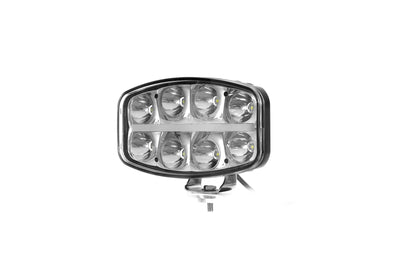 64W LED Лед Фар Халоген с Три Функции Неон Neon ефект 12-24V Бяла светлина 6500LM