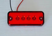 4 LED диоден габарит, ЧЕРВЕН - 24V