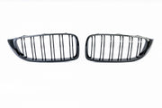 Бъбреци Решетки За БМВ BMW F32 F33 F36 Черен Гланц М4 Тип След 2013