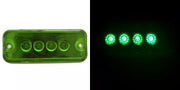 4 LED диоден габарит, ЗЕЛЕН - 24V