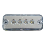 4 LED диоден габарит, БЯЛ - 24V