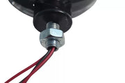 LED габарит за огледало (обеци), червено бяло с черен ринг, 12/24V, 36 диода
