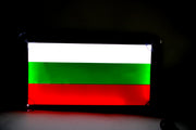 3D  Табела  BULGARIA, бяло, зелено, червено