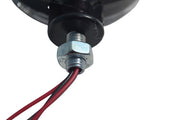 Габарит за огледало с отвор, червено бяло, 12/24V (обеци) - LED
