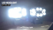 LED халоген Optimo 200 - 10-32V, тип Hella