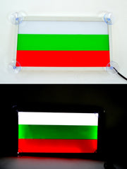 3D  Табела  BULGARIA, бяло, зелено, червено