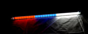 LED Пура, 50см.Русия, Сърбия, Словения - бяло, синьо, червено, 12/24V