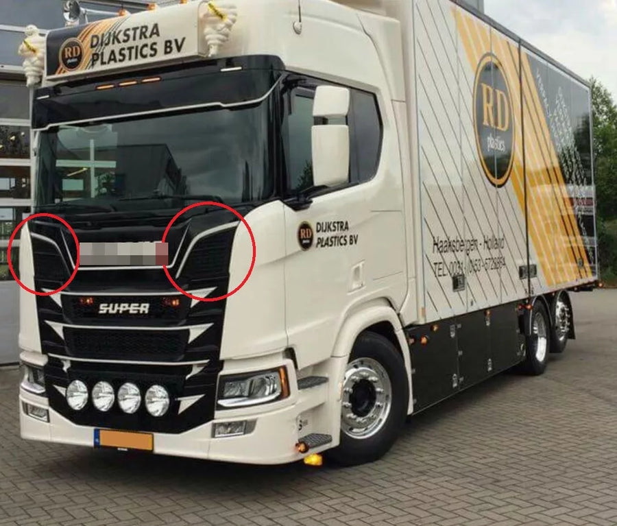 Декорация за въздухоотводи за Scania S/R/P/G NextGen, 2016+