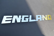 Декоративен надпис ENGLAND, нераждавейка