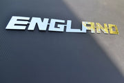 Декоративен надпис ENGLAND, нераждавейка