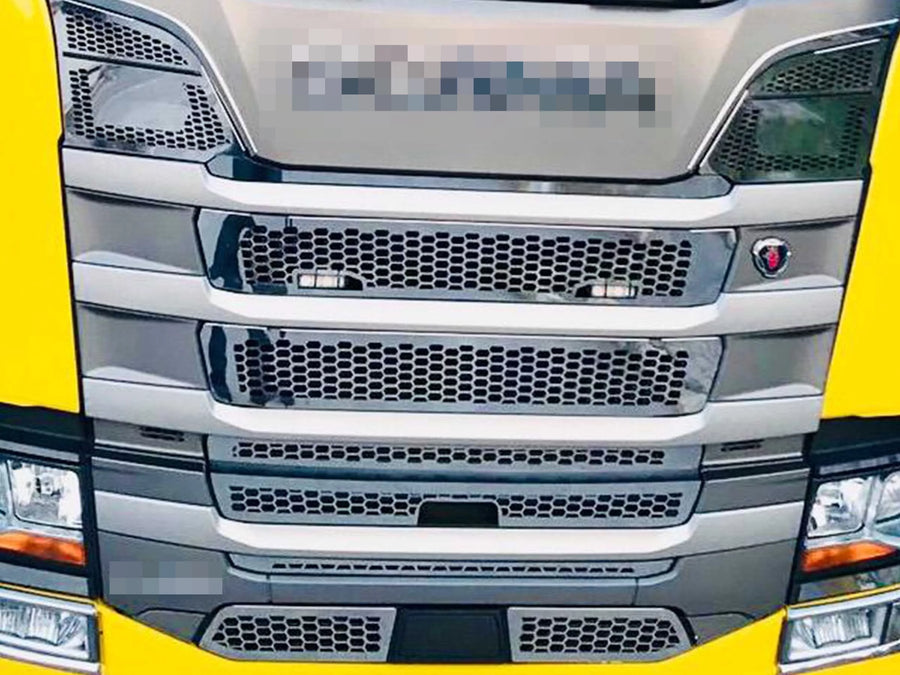 Декорация за предна решетка за Scania R450, 2016+ с DRL