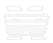 Декорация от окрайчващи рамки за решетка за Scania R NextGen с DRL