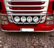 Ролбар над броня между фарове Scania L 1998–2004