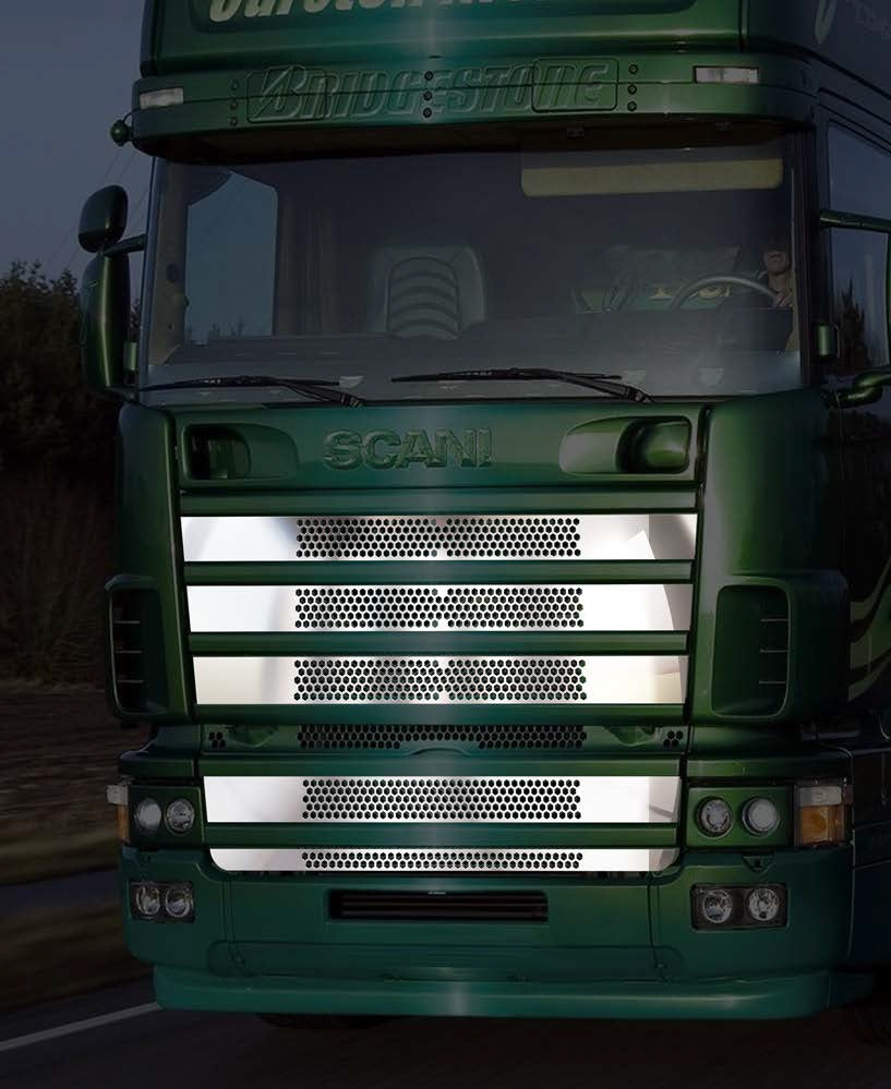 Декорация на предна радиаторна решетка за Scania L