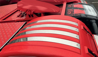 Декоративни лайсни за калник за SCANIA R 2009+, без отвори, 8 части