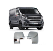 Хром-никел капаци за огледала за  Renault Master 3, 2011+