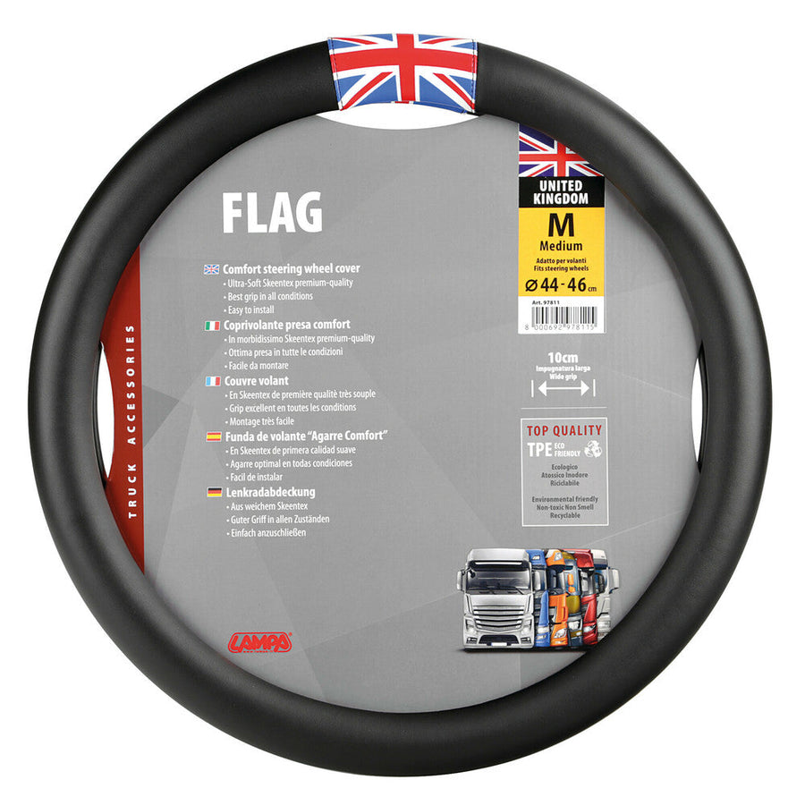 Калъф за волан Flag England - размер M - 44/46 cm