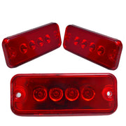 4 LED диоден габарит, ЧЕРВЕН - 24V