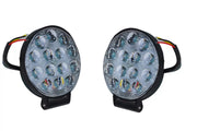 Тънък 3D LED халоген, прожектор, 14 диода с лупи, 42W