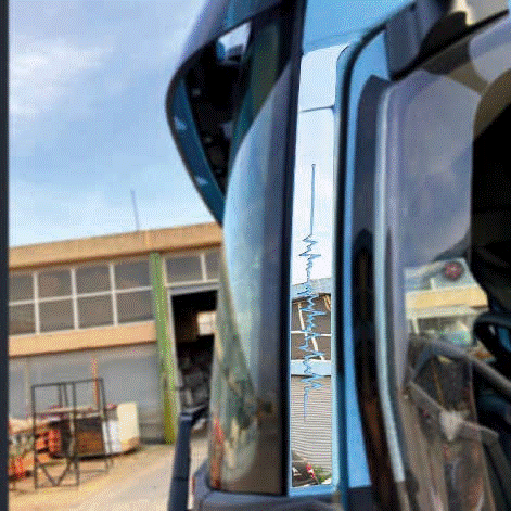 Декорации за колоните на вратите за Volvo FH4 2013+