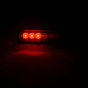 LED блиц габарит Пътна помощ, 12/24V, червен