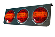 1 бр. LED стоп с 3 кръгли хамбургера