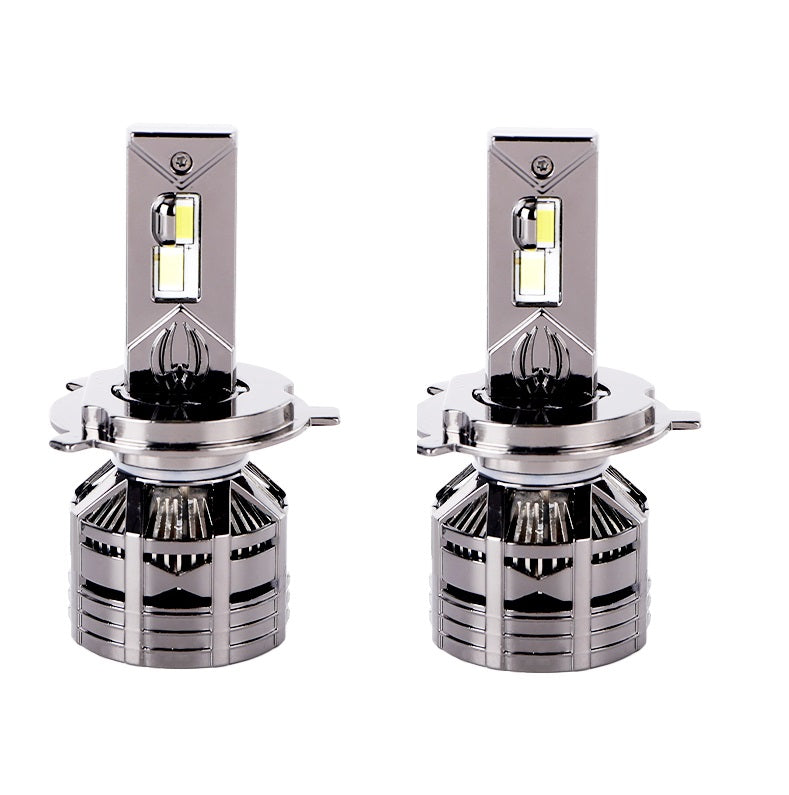 Комплект LED крушки H4 12V 150W 15000lm за фарове Canbus без грешки 6000К къси/дълги