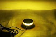 19W LED Диодна Въртяща се Сигнална Аварийна Лампа Маяк Буркан за Пътна Помощ Платформа 12V - 24V с магнит