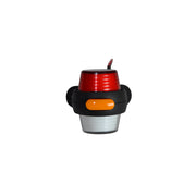 Mini LED рогче, old school style, червено/бяло/жълто, 24V