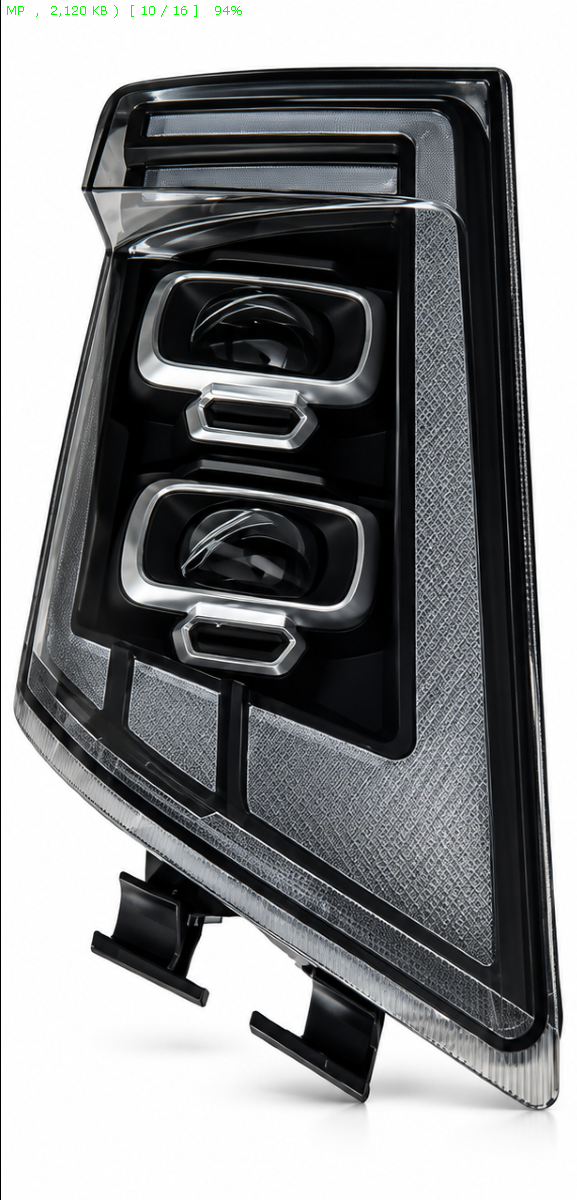 Десен LED фар за VOLVO FH13 FH16 FM460 FH500 (2008-2012) 24V LED