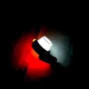 Mini LED рогче, old school style, червено/бяло/жълто, 24V
