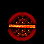 Кръгъл Smoked LED Неон стоп „Хамбургер“ – 140 мм, 24V