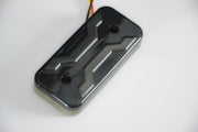 Жълт диоден LED габарит, Spider, опушено стъкло, 24V