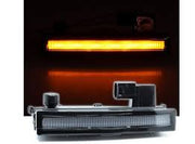 LED габарит за сенник за Scania S/R 2017+ оранжев, 12/24V, L=R