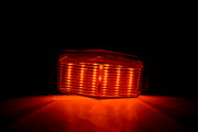 Универсален LED габарит/мигач, жълта светлина, 12/24V - SMOKED