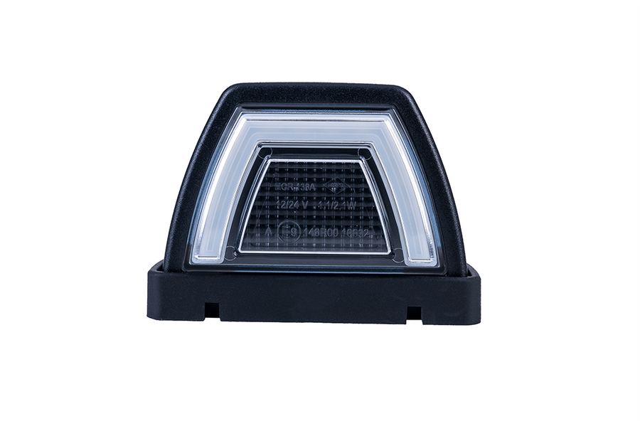 LED габарит за покрив 12/24V, бял