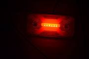 Диоден LED габарит Spider, 24V, червен, 30 диода